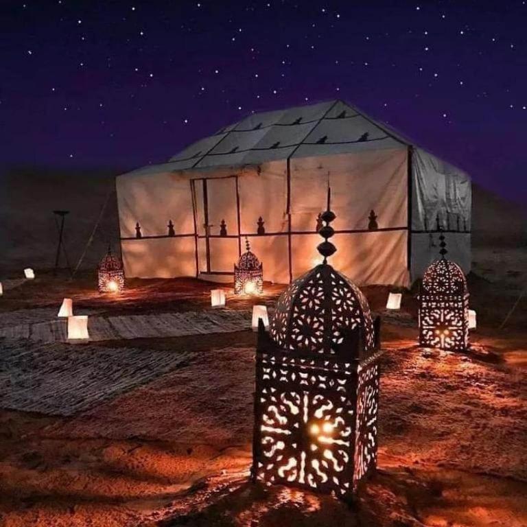 Hotel Ahlam Luxury Camp Merzouga Exterior foto