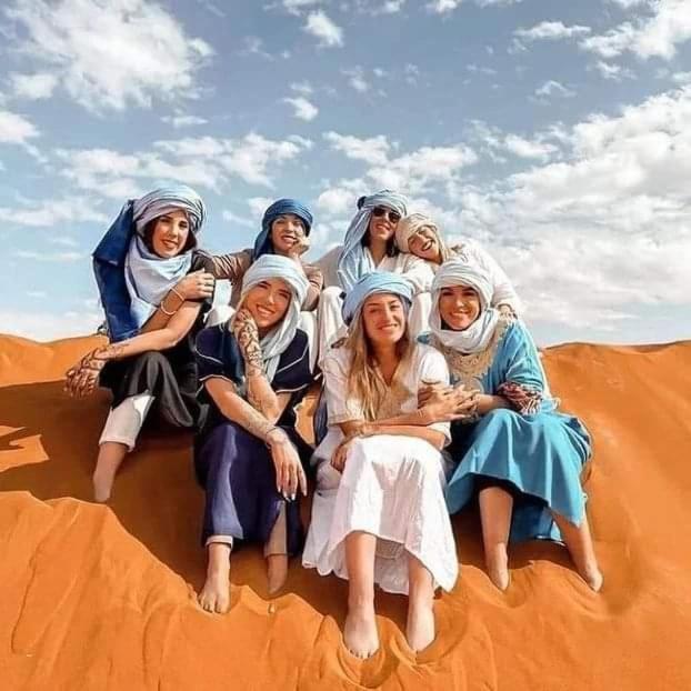 Hotel Ahlam Luxury Camp Merzouga Exterior foto