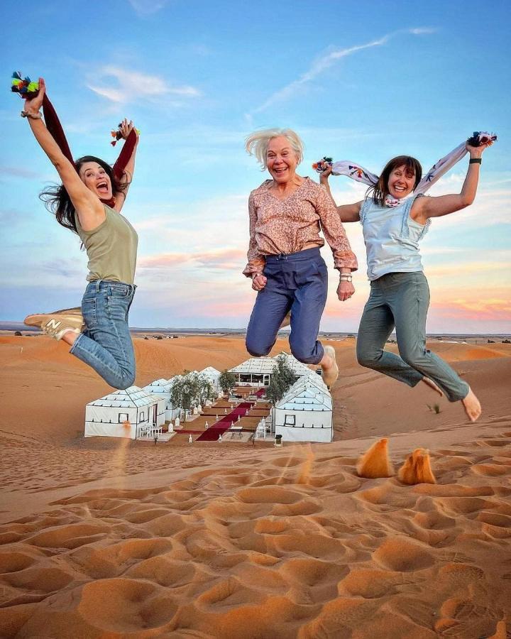 Hotel Ahlam Luxury Camp Merzouga Exterior foto