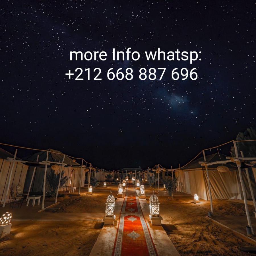 Hotel Ahlam Luxury Camp Merzouga Exterior foto